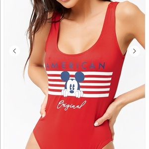 mickey mouse bathing suit plus size